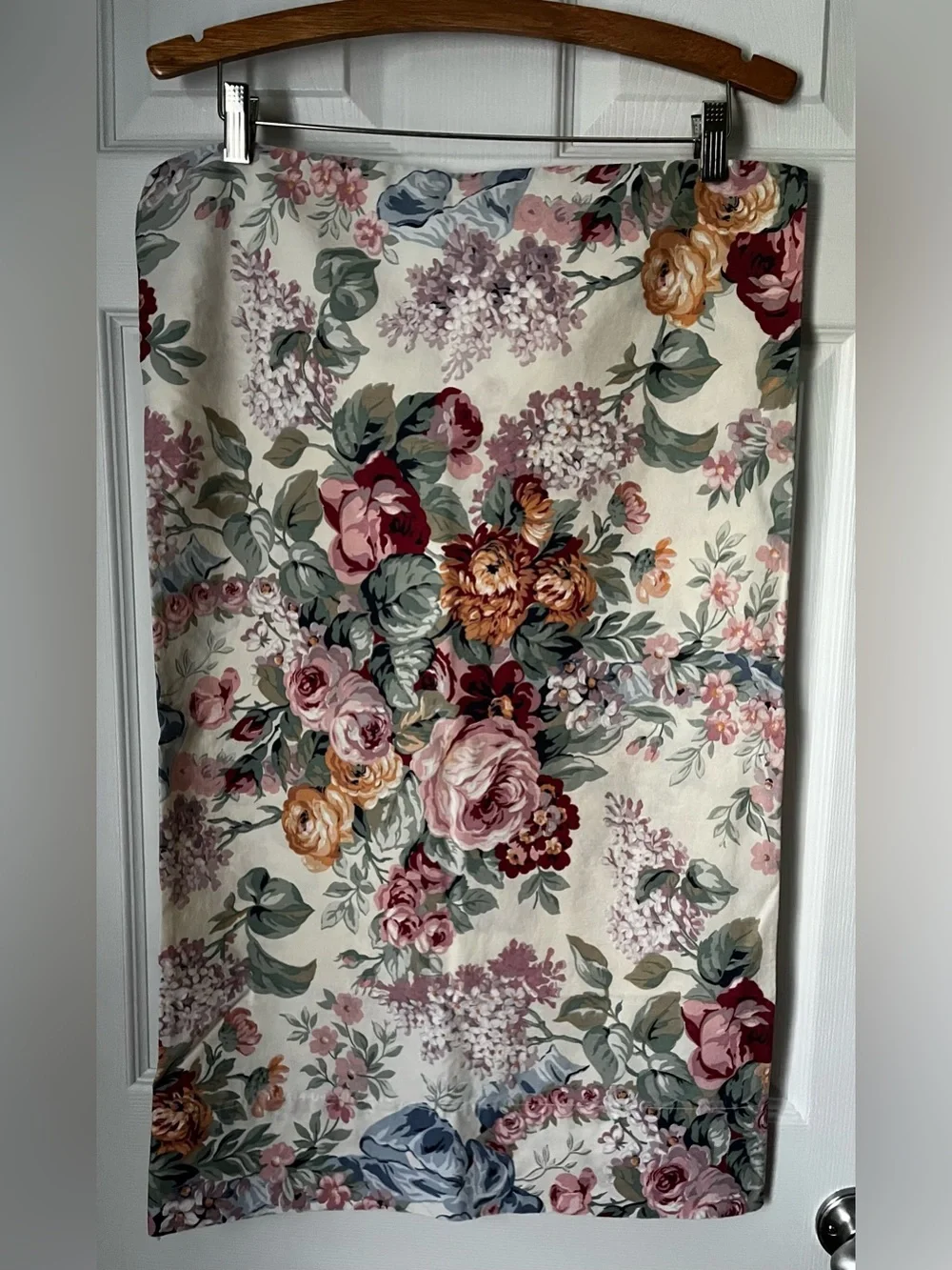 Ralph Lauren Allison Vintage 90's Floral Standard Pillowcase